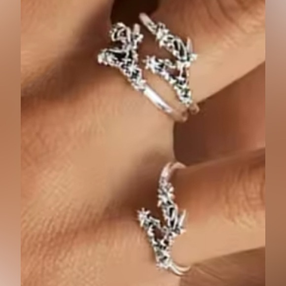 Disney Inspired 🧚‍♀️Tinkerbell🧚 S925 Sterling Silver Ring In Gift Box Size 6 - Picture 3 of 7